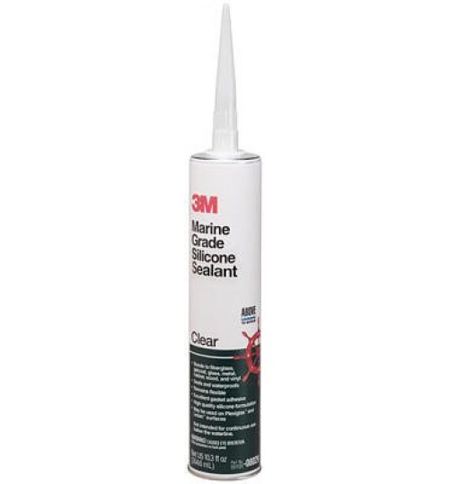 3m Marine Grade Silicone Sealant 08029 110 Gallon Clear