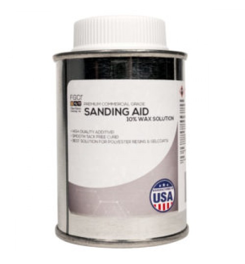 Wax Additive Sanding Aid for Gel Coats and Resins
