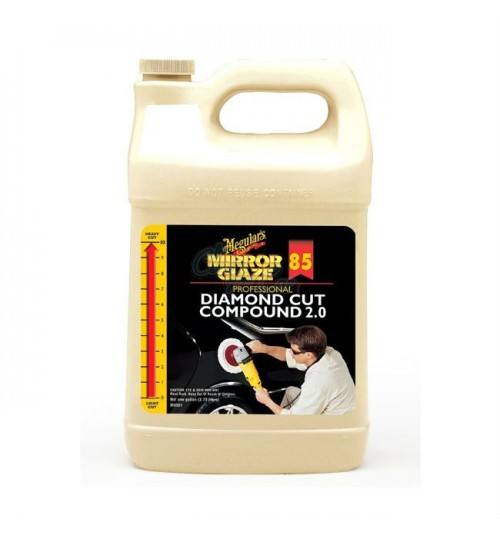 Meguiar's® Mirror Glaze® Diamond Cut Compound 2.0, M8501, Gallon