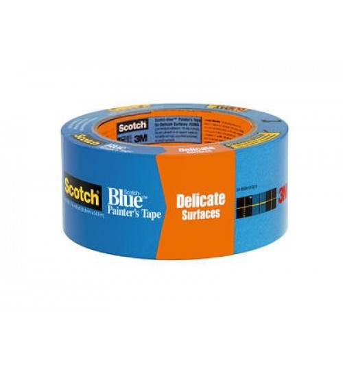 3M 2080 2" Blue Safe Release Tape Roll