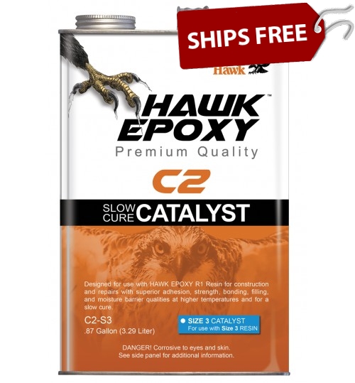 Hawk Epoxy Slow Cure Catalyst, C2-S4, 10.4 Gallon